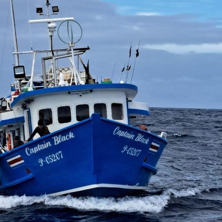 The Captain Black fishing vessel