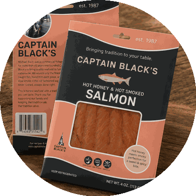 Captain Black's smoked salmon